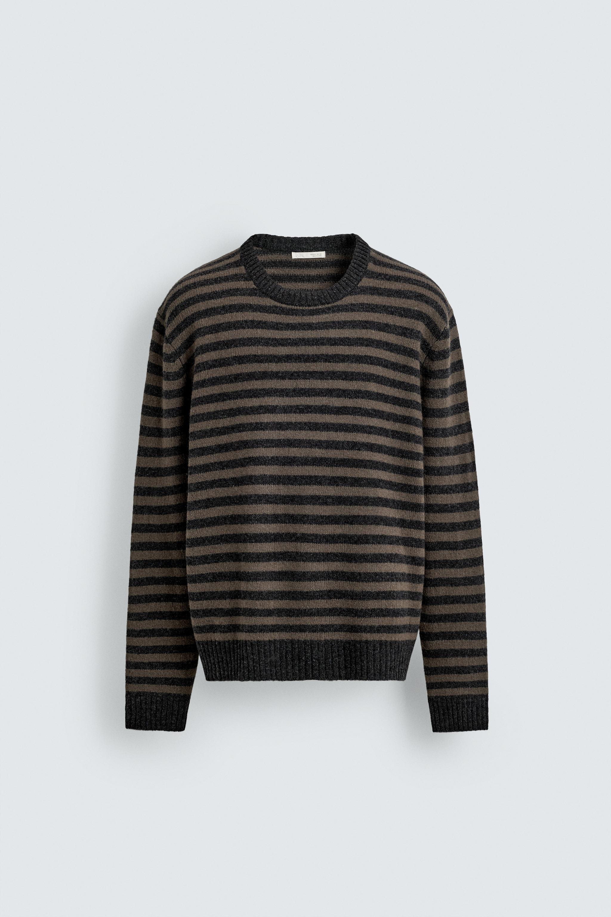 WOOL - STRIPED YAK JUMPER